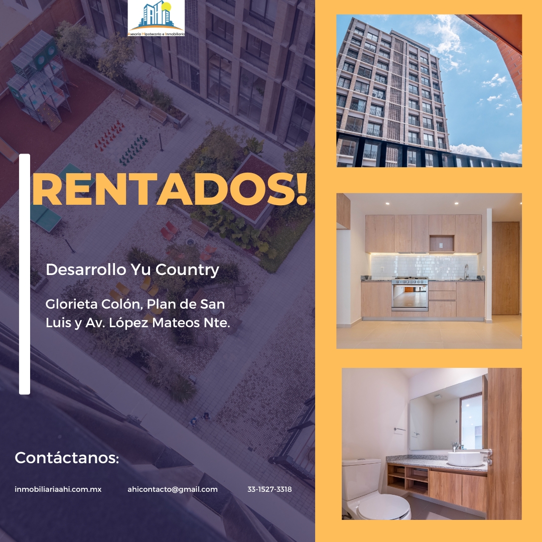 Departamento RENTADO! En Yu Country